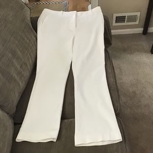 Talbots White Dress Pants